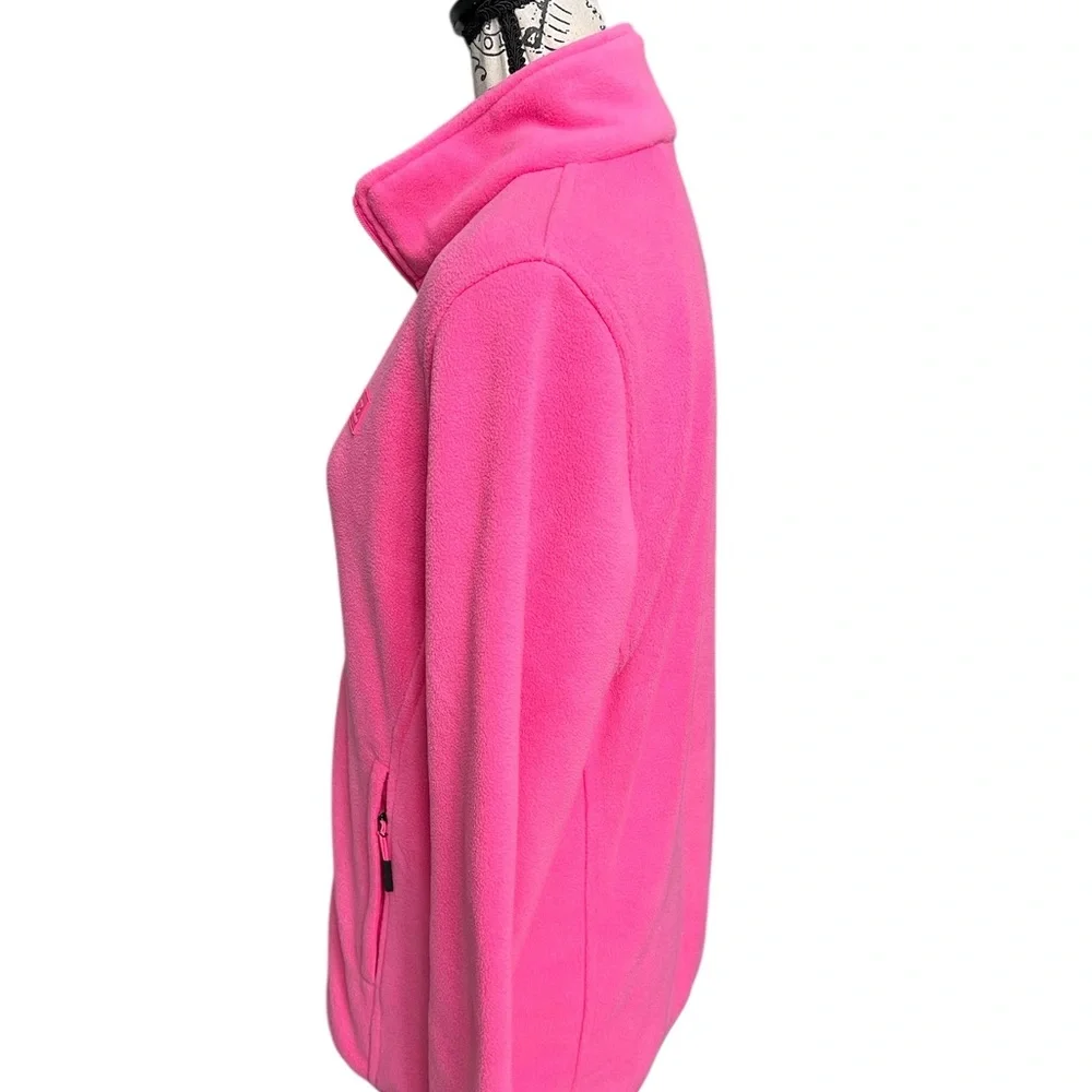 New Balance Women's Bright Pink Fleece Jacket
